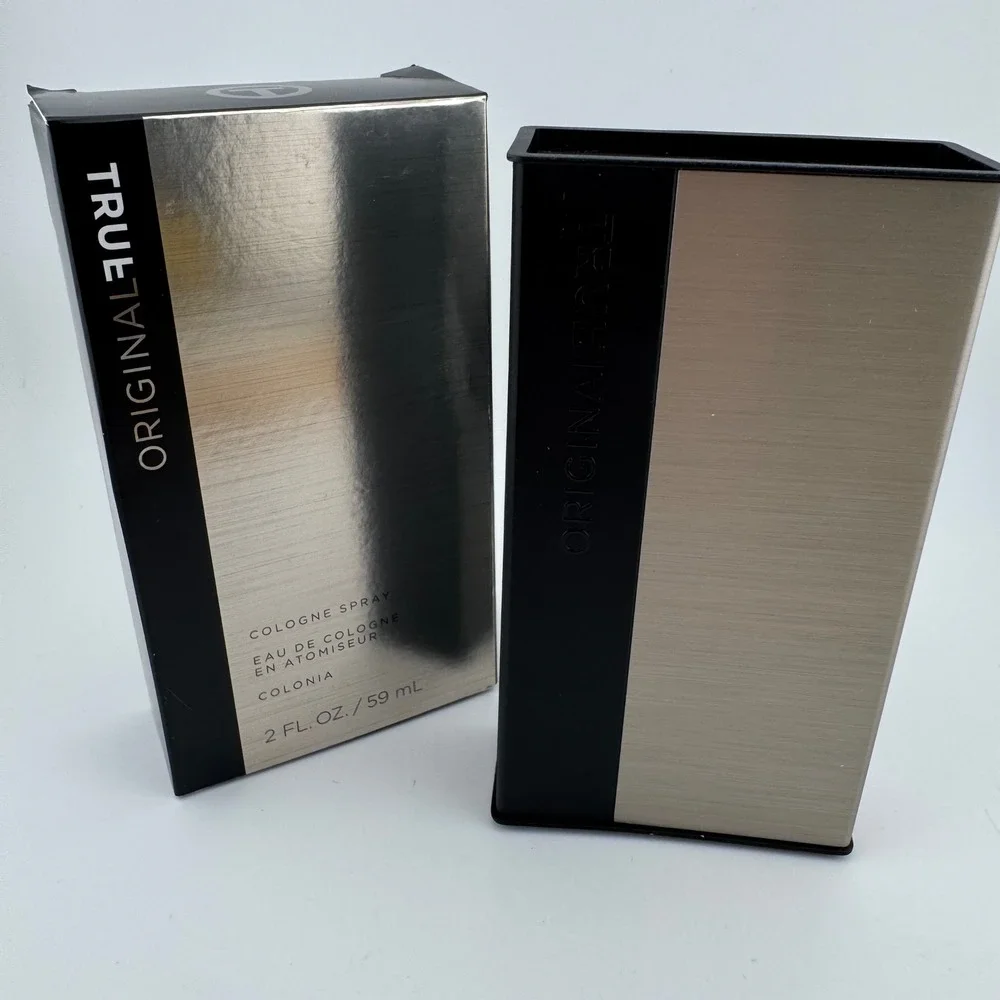 Mary Kay True Original Cologne Spray 2oz Silver Black Excellent Fresh Scent